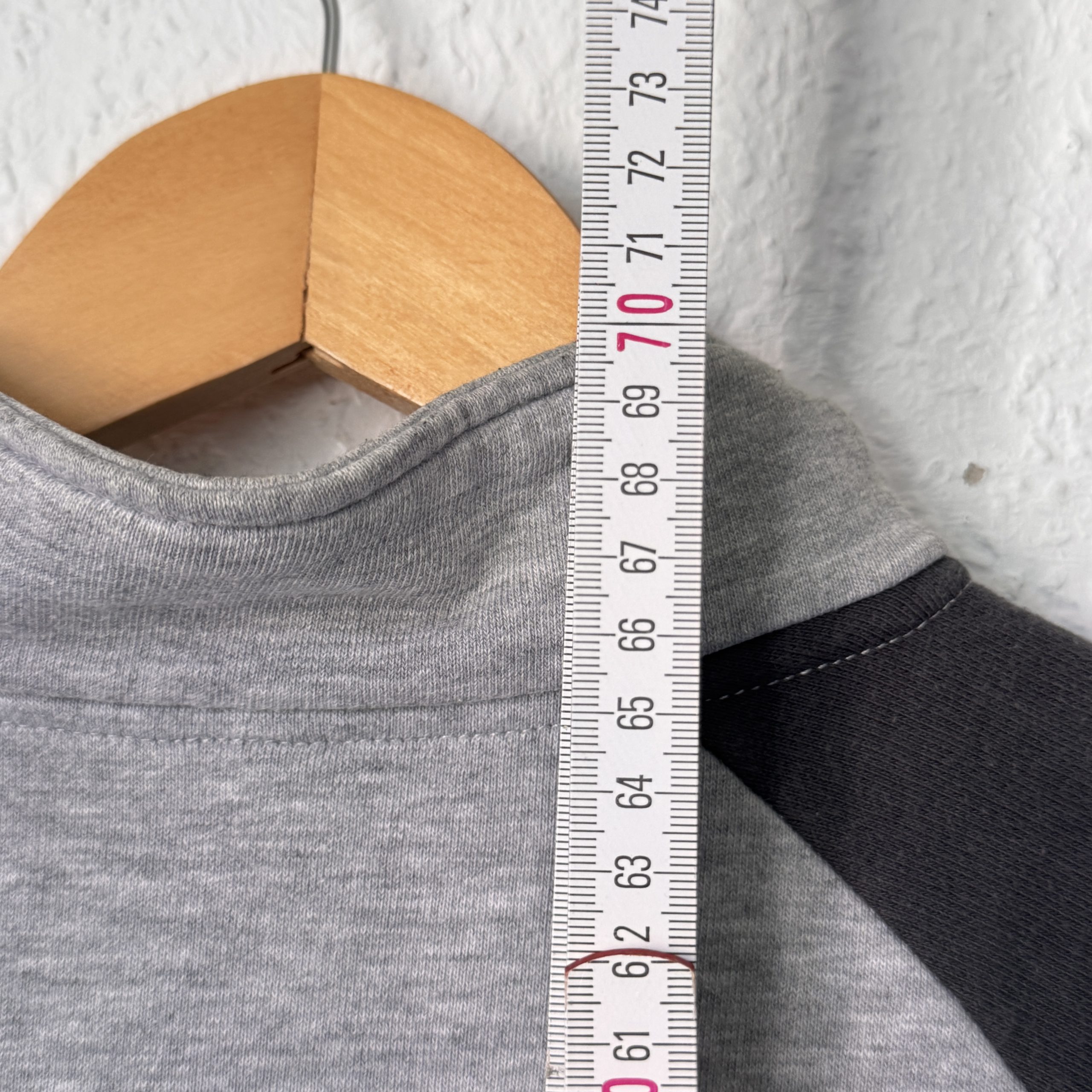 H&Divided Grey & Black Full Zip Sweatshirt Large Cotton Blend 2655 image 10