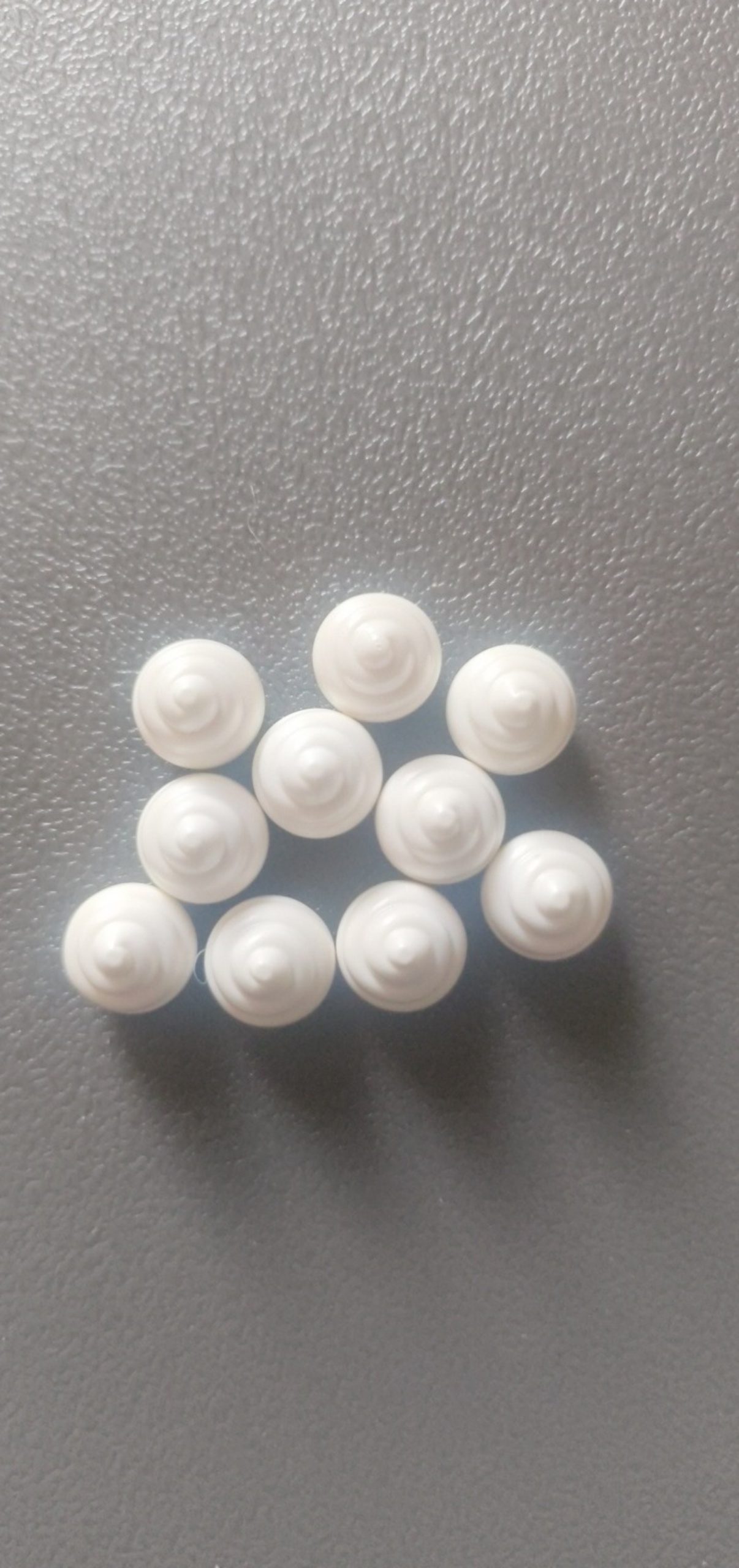 LEGO minifigure accessories food tops ice cream white pack of 10 brand new