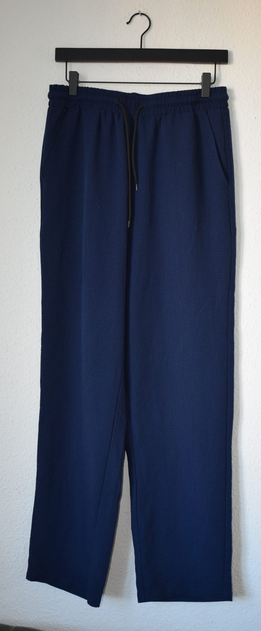 Unbranded Navy Relaxed Fit Casual Trousers XL 1114