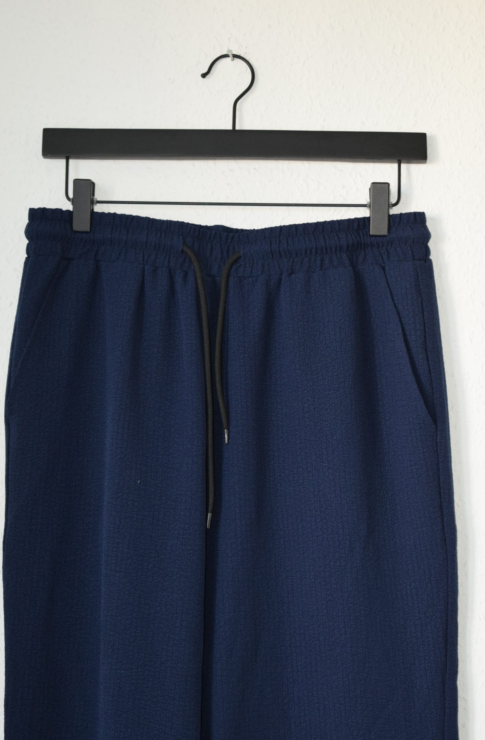 Unbranded Navy Relaxed Fit Casual Trousers XL 1114 image 2