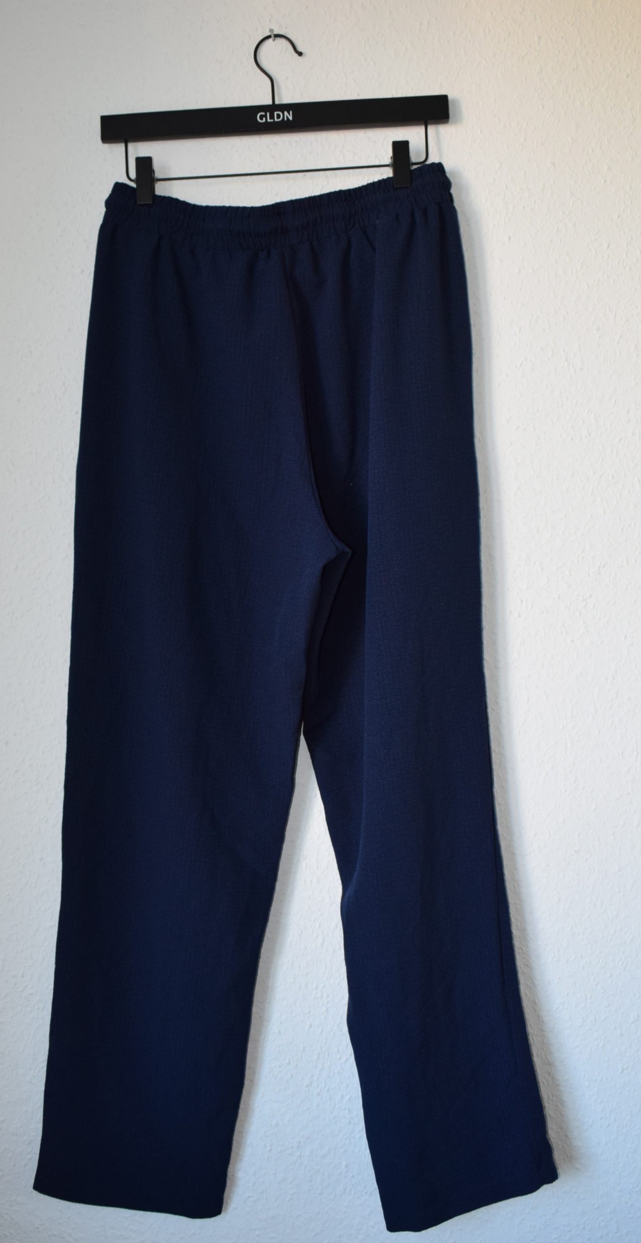 Unbranded Navy Relaxed Fit Casual Trousers XL 1114 image 3