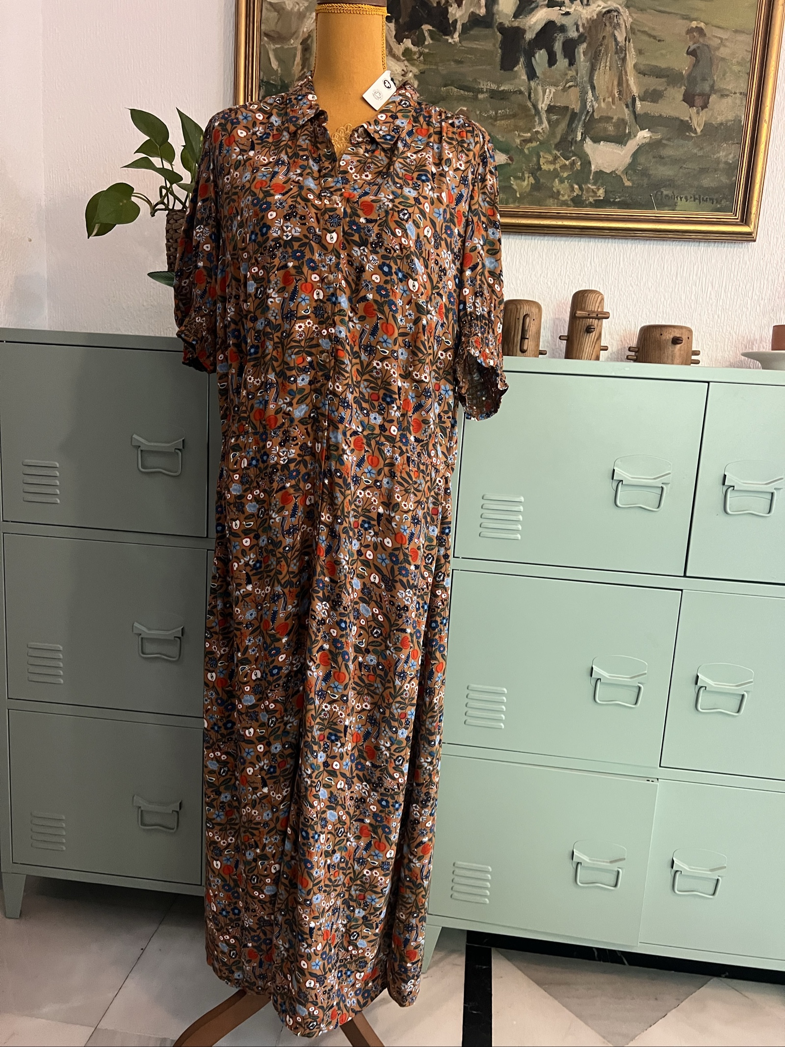 Seasalt Cornwall Organic Printed Midi Dress