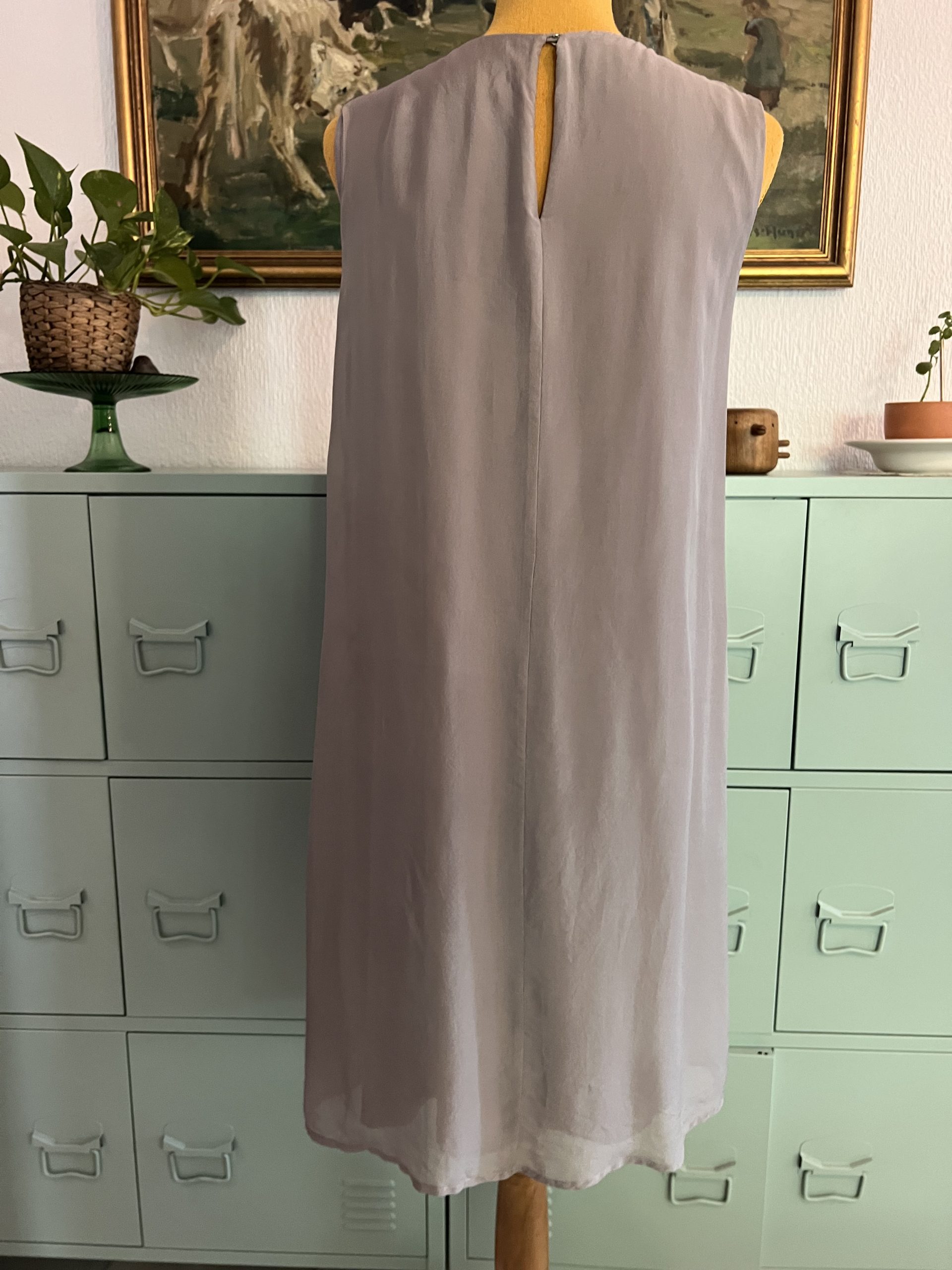 Dresses Unlimited 100% Natural Silk Dress Elegant Minimalist Excellent Condition image 4