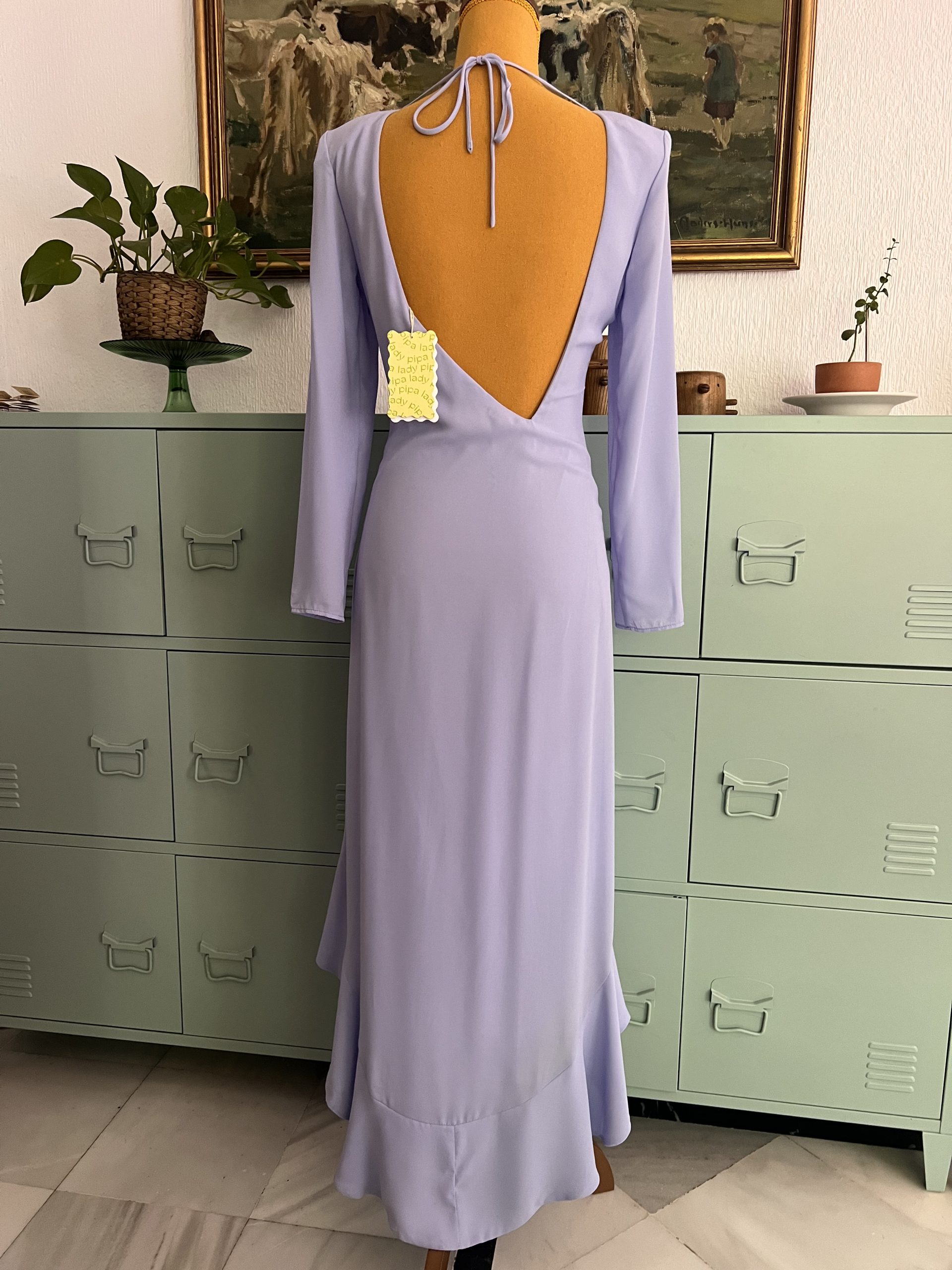 Lady Pipa Dress Atelier - Elegant Lavender New With Tags - Made in Spain