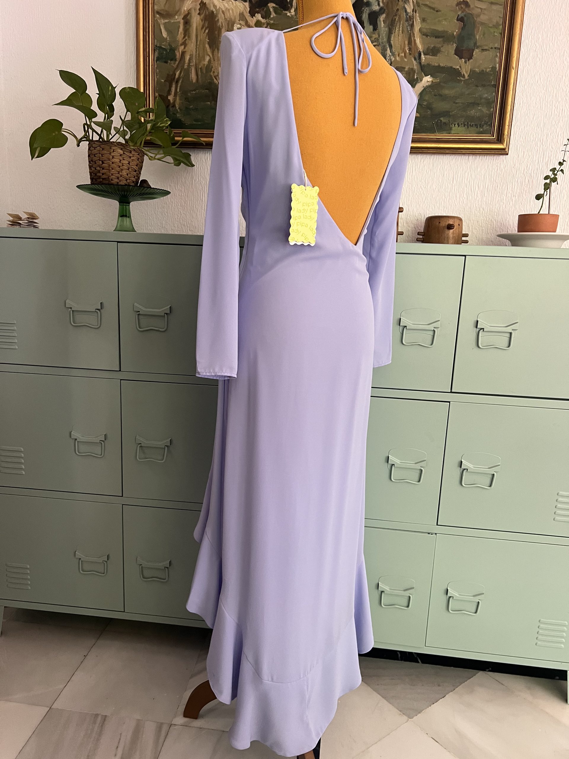 Lady Pipa Dress Atelier - Elegant Lavender New With Tags - Made in Spain image 3