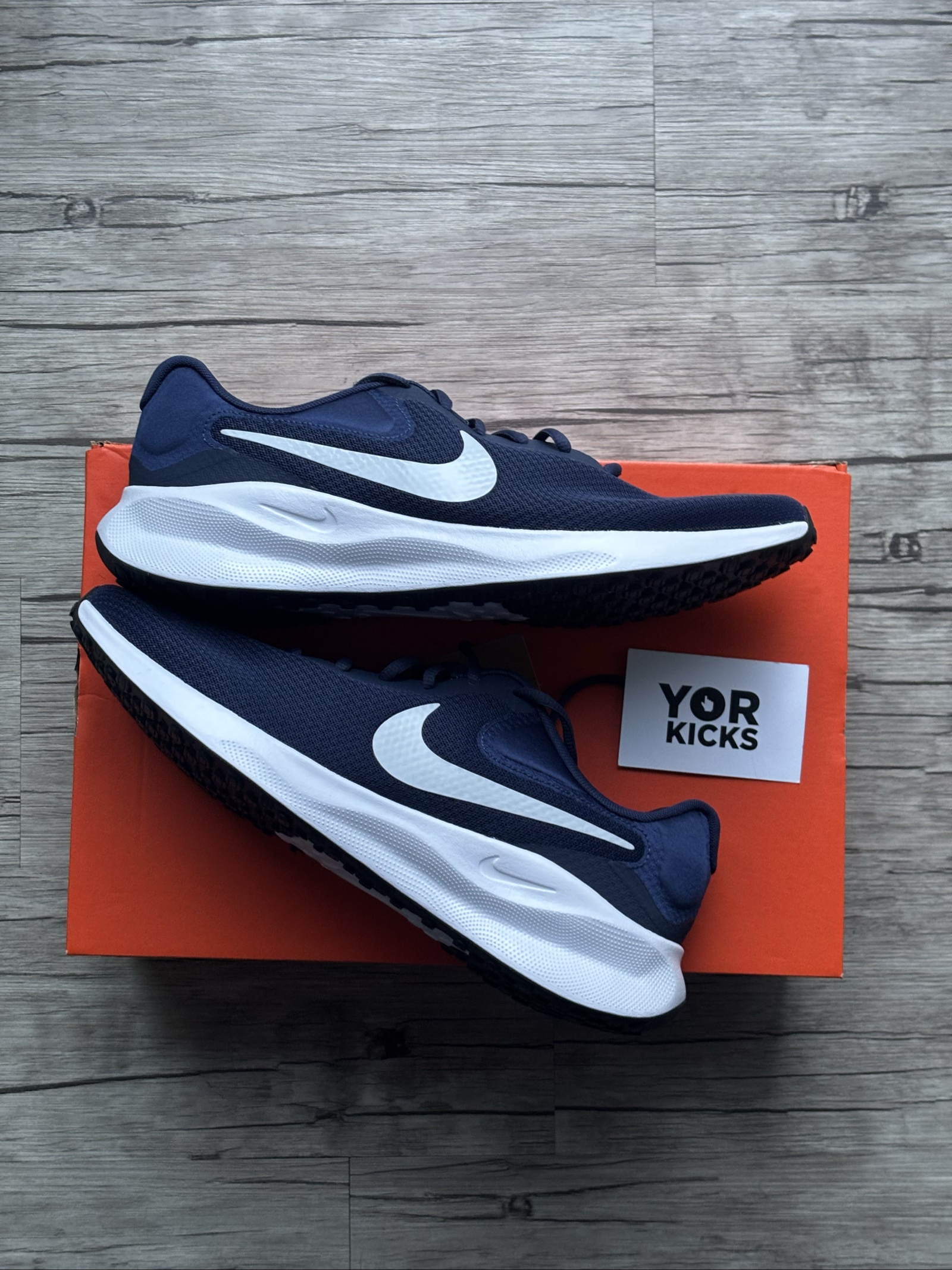 Nike Revolution 7 | Midnight Navy FB2207-400 | UK 10 Men's