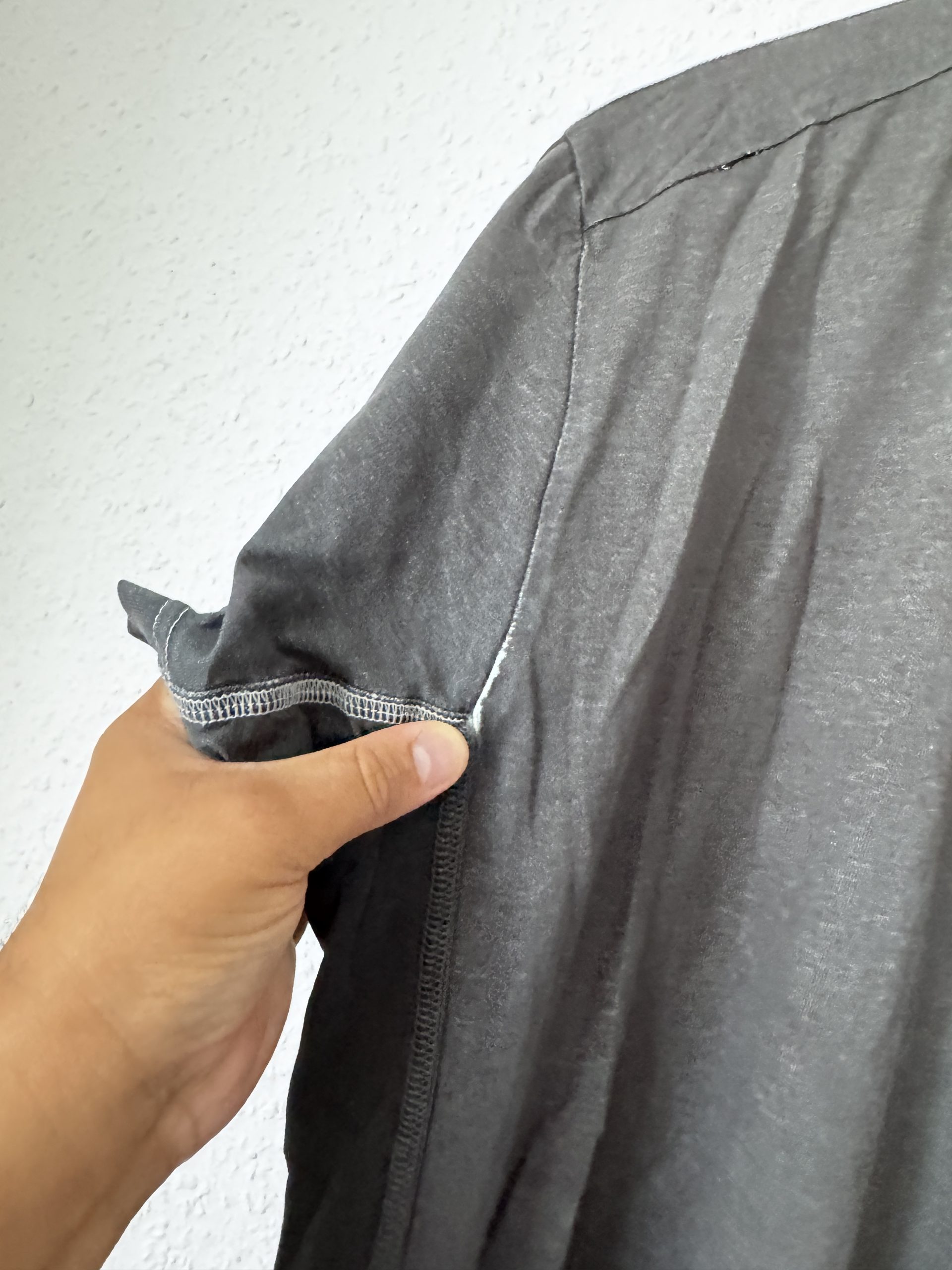 Adidas Grey & Black T-Shirt Medium Logo Sport 729 image 10