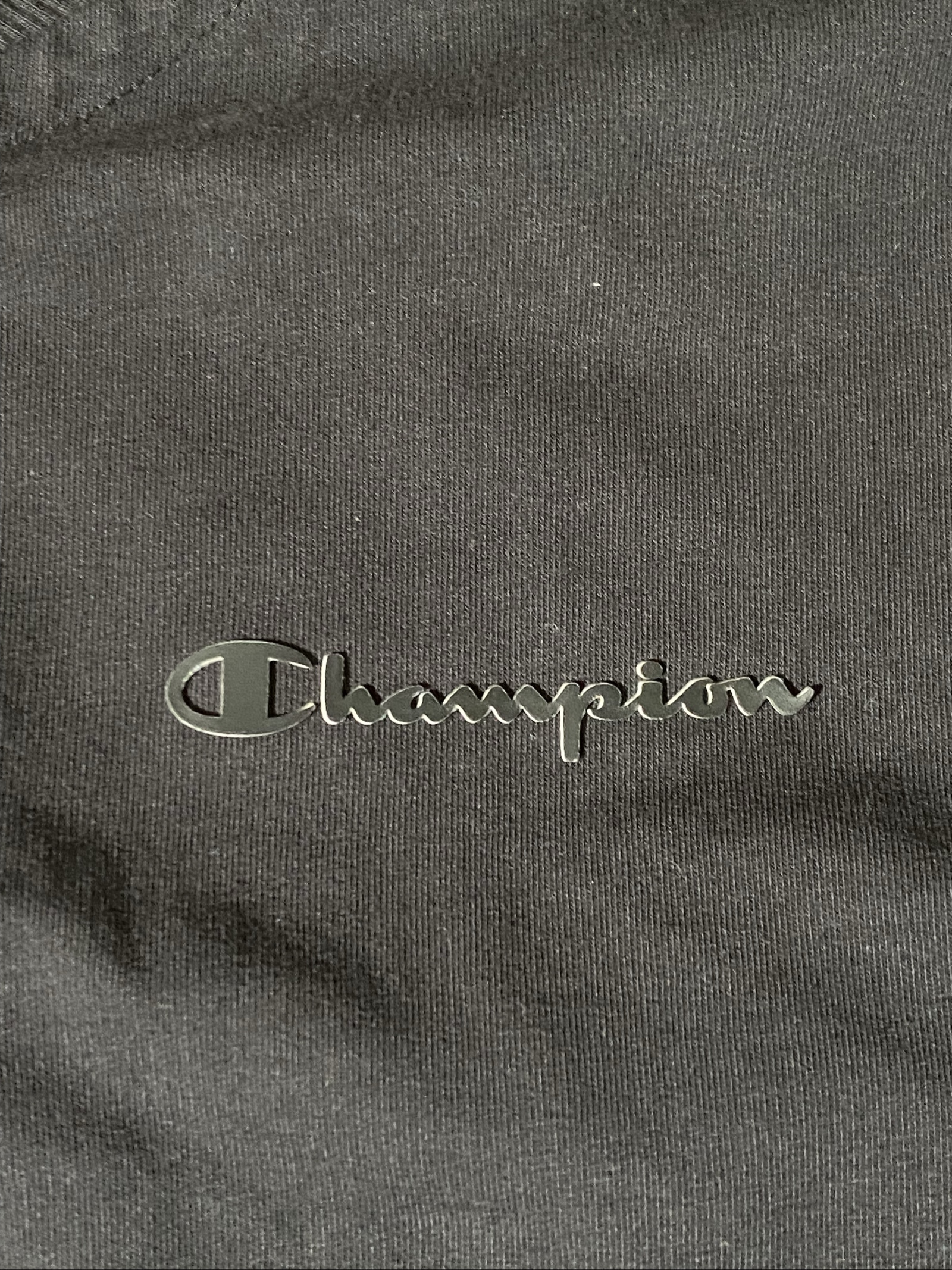 Felpa Champion Black with Logo Tape Sleeves image 4