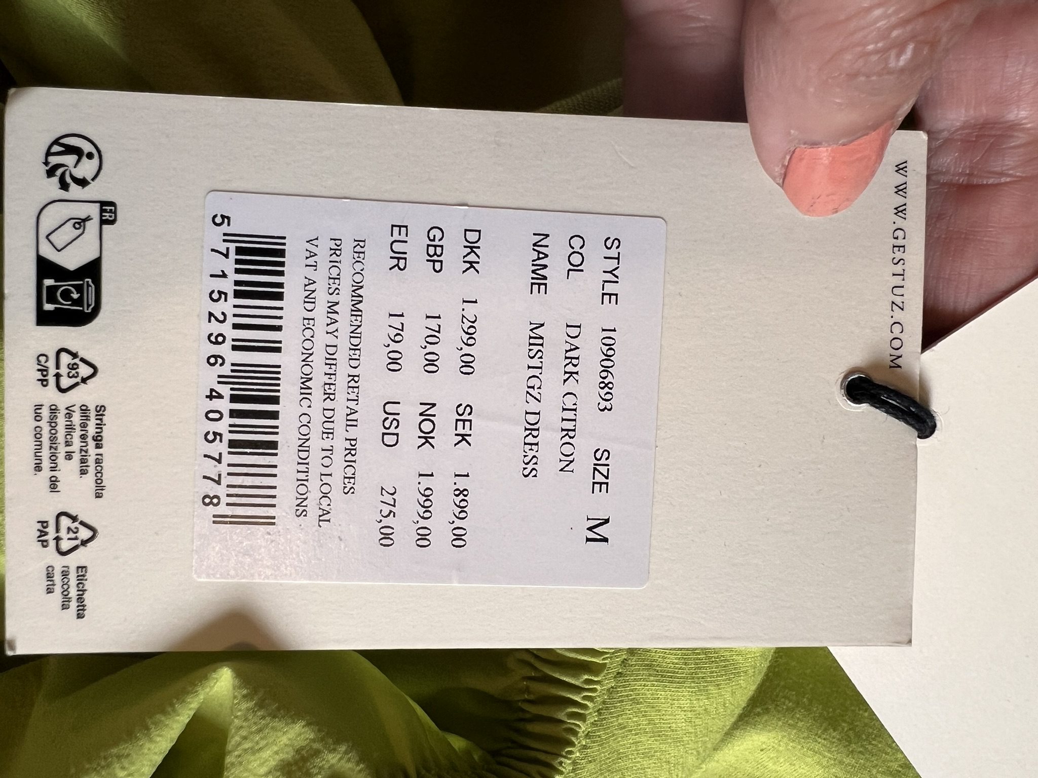 Gestuz Maxi Dress Romantic NEW With Tags image 7