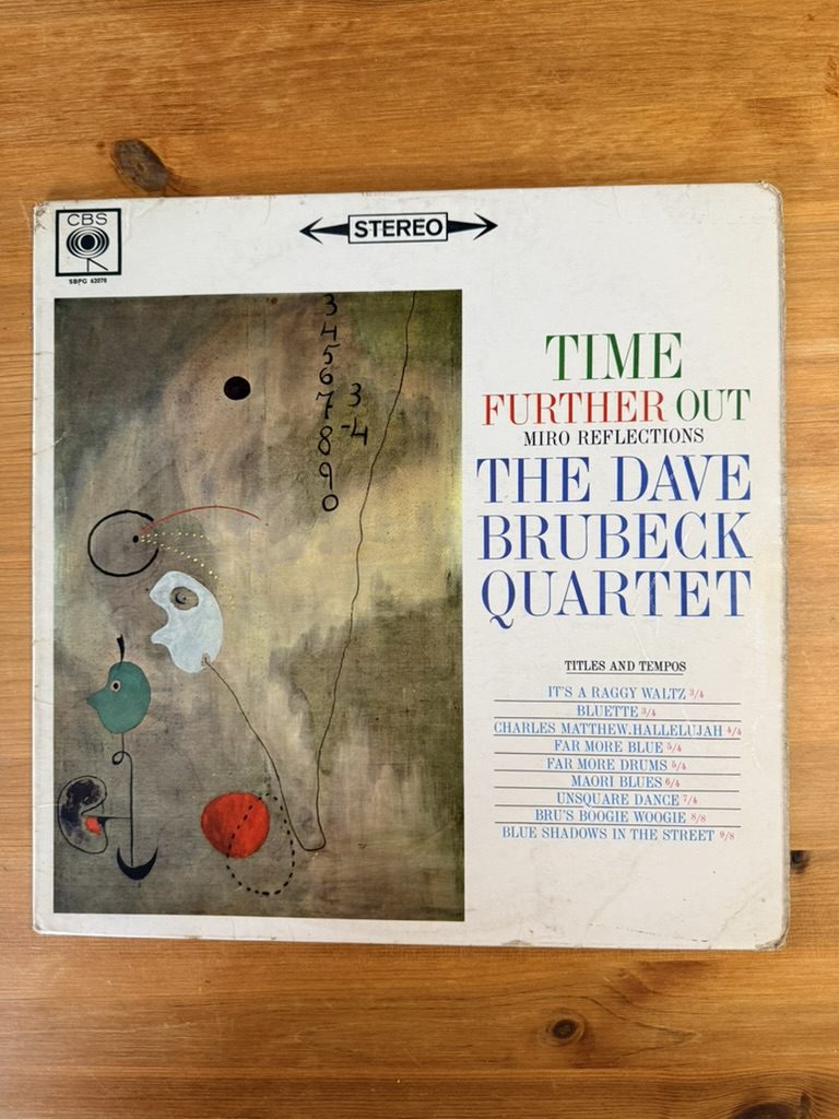 CBS Time Further Out The Dave Brubeck Quartet Vinyl LP VG
