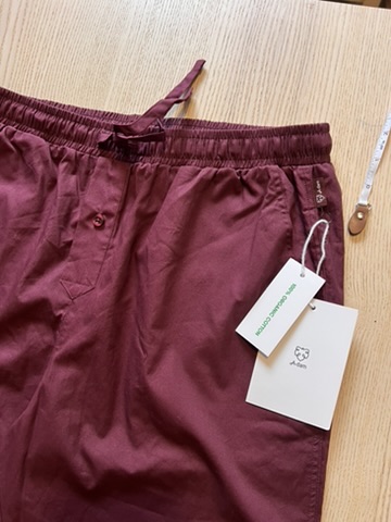 A-Dam Lounge Pants Minimalist New With Tags 100% GOTS Certified Organic Cotton image 2