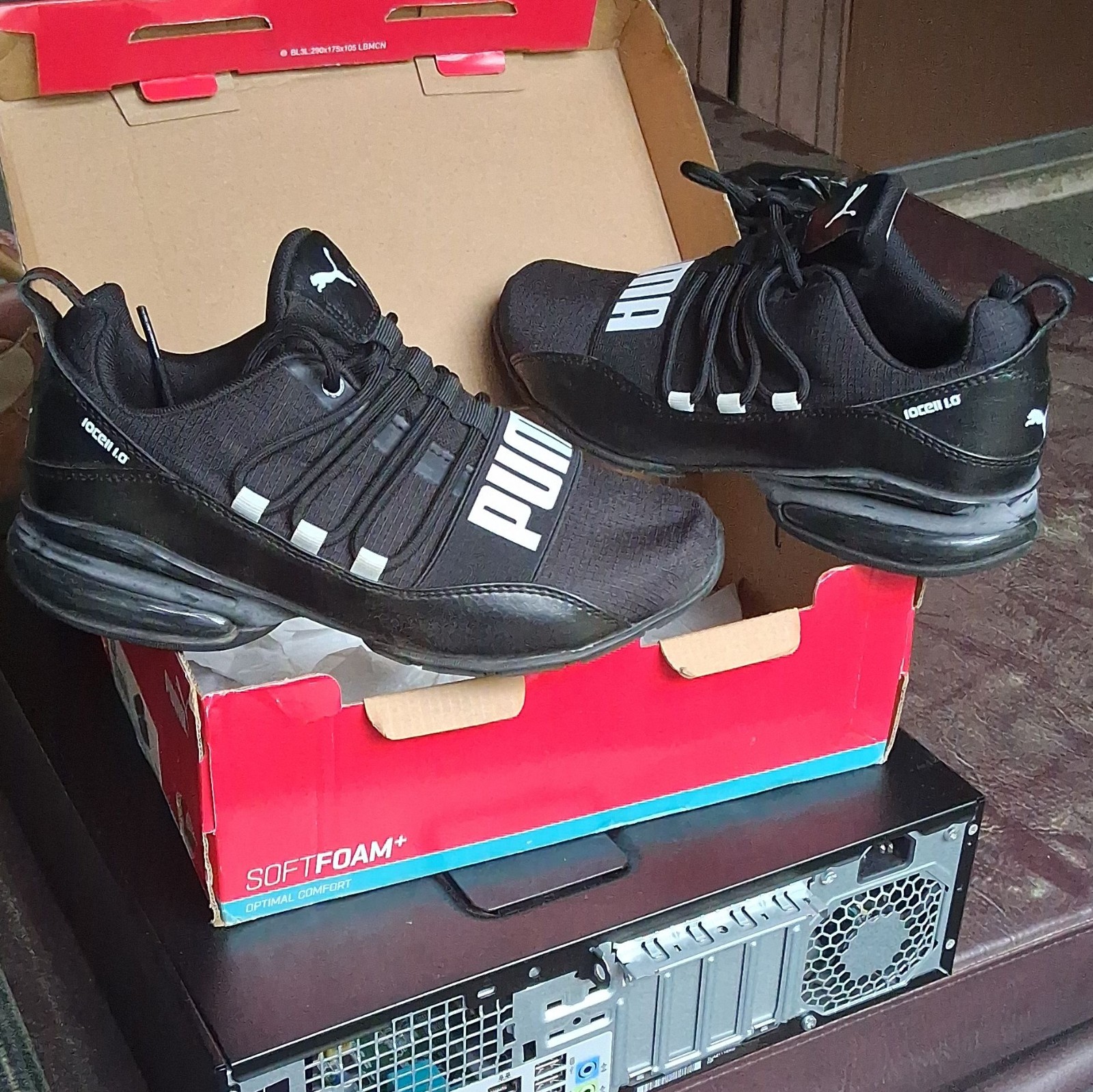 Puma Black IOGEN LG Running Shoes