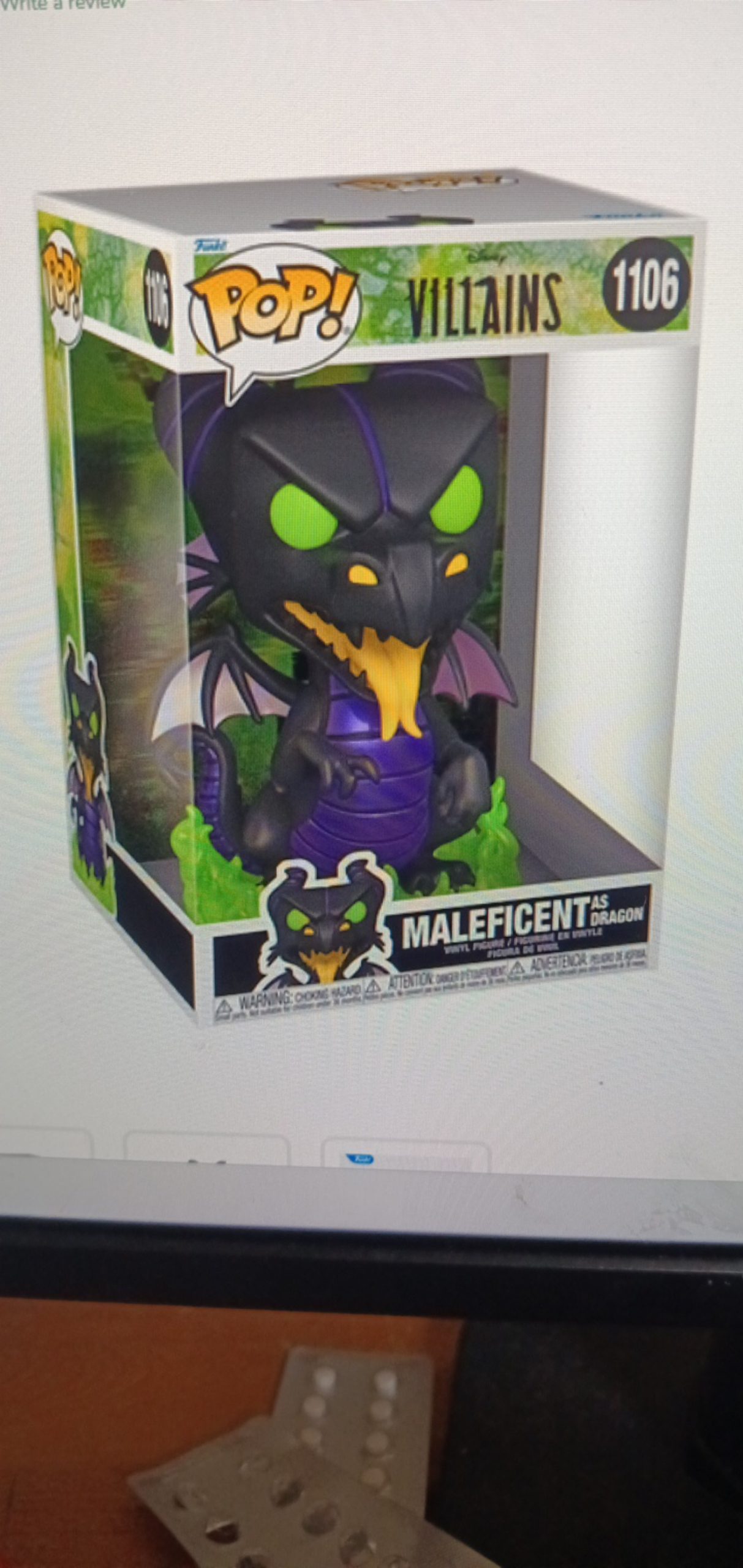 Funko Pop Disney Villains Maleficent as Dragon Vinyl Figure 1106