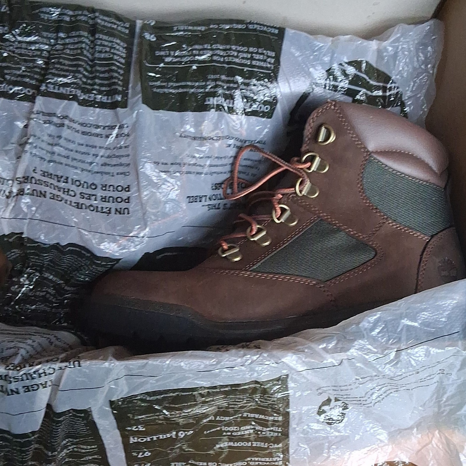 Timberland Brown Waterproof Hiking Boots Size 6.5