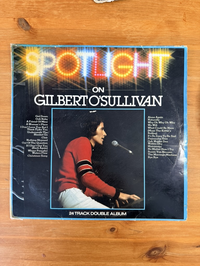 Spotlight on Gilbert O'Sullivan 24 Track Double Vinyl Album