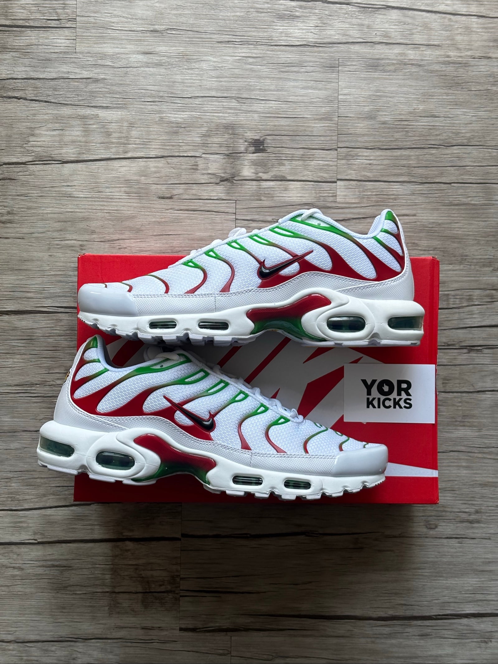 Nike Air Max Plus | ‘Italy’ Kelly Green DM0032-108 | UK 10