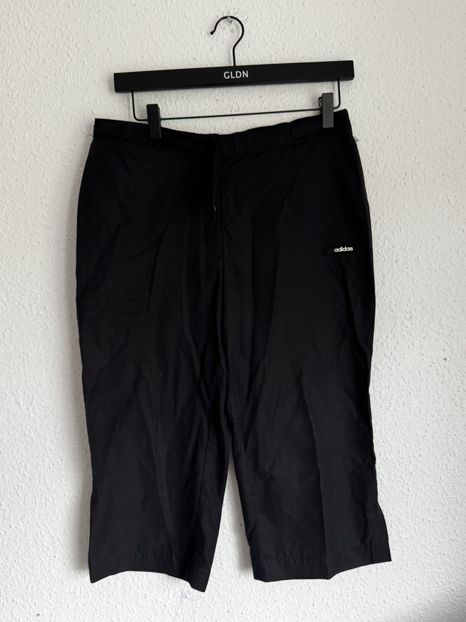 Adidas Black Relaxed Fit Trousers UK 12 546 image 2