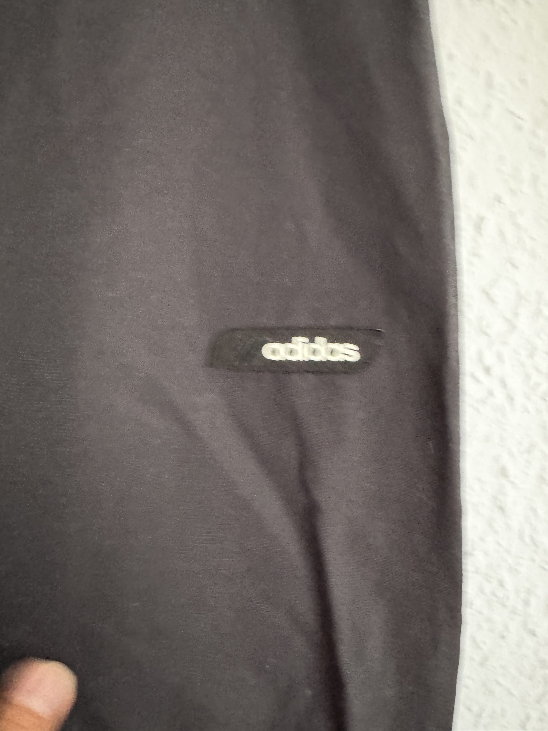 Adidas Black Relaxed Fit Trousers UK 12 546 image 4