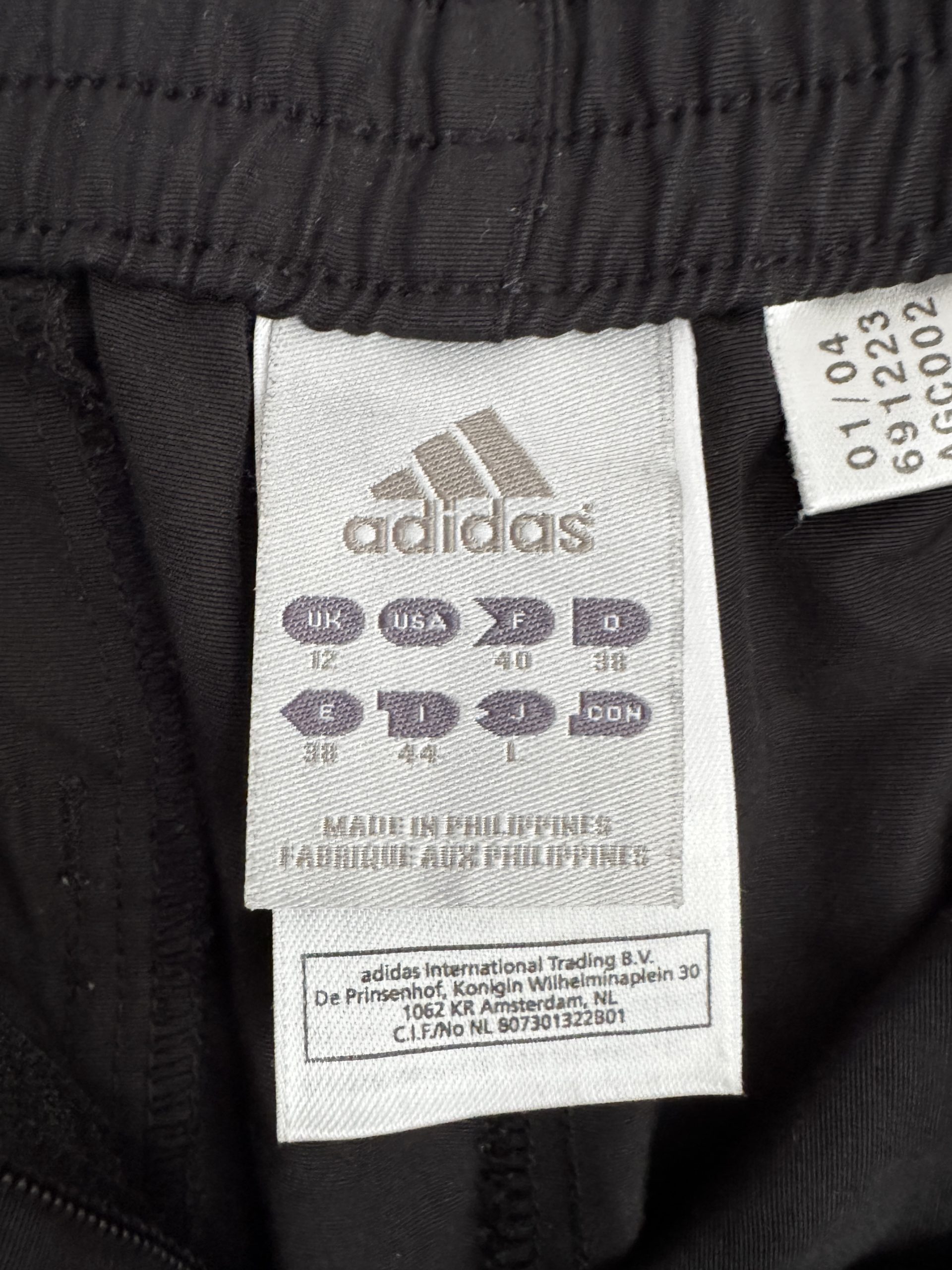 Adidas Black Relaxed Fit Trousers UK 12 546 image 6