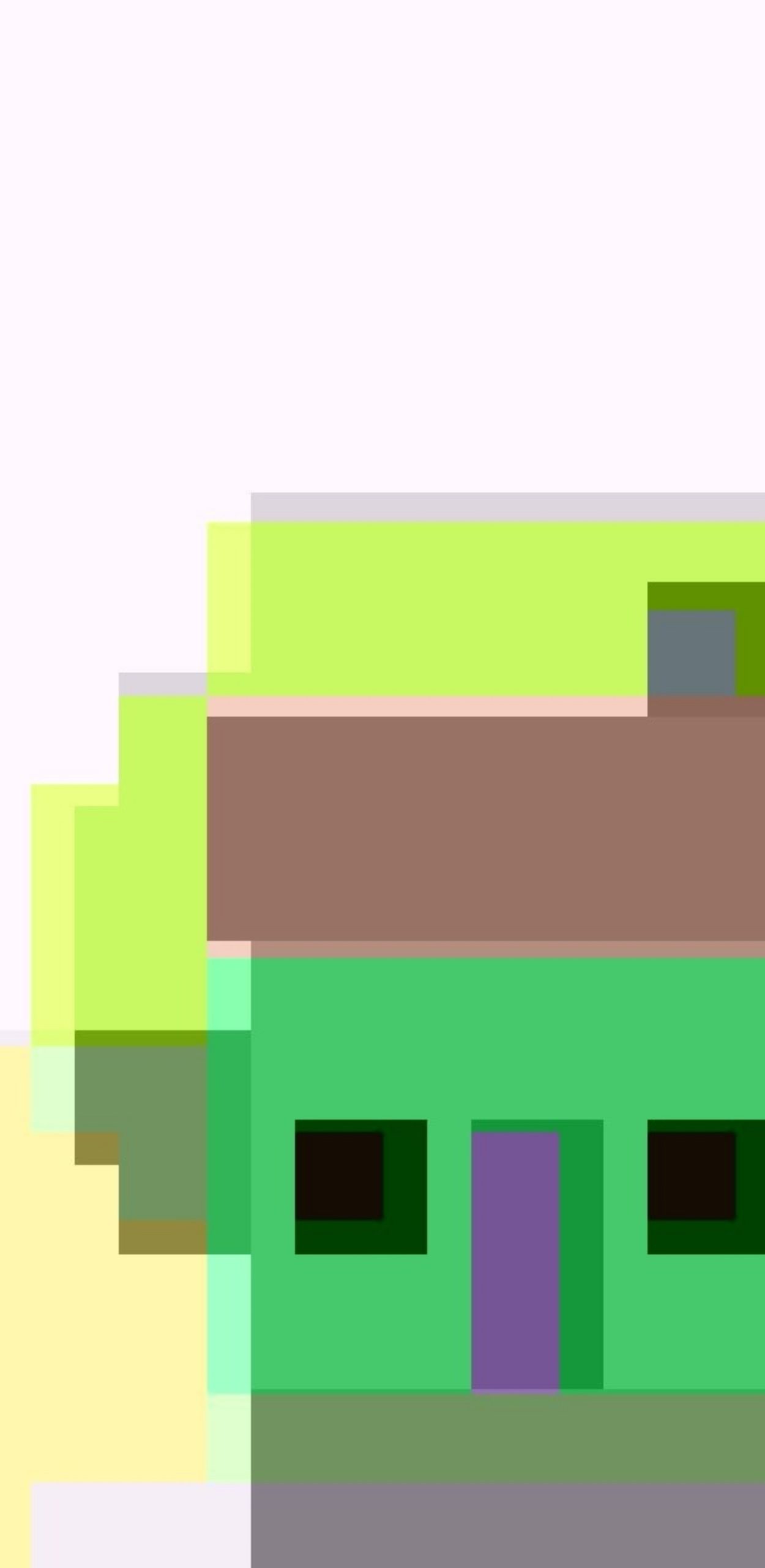 Pixel Art Green Character Digital Image
