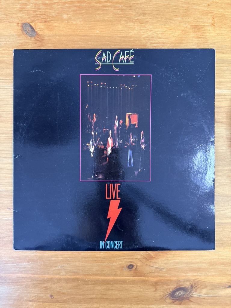 Sad Café Live In Concert Vinyl LP Album VG+