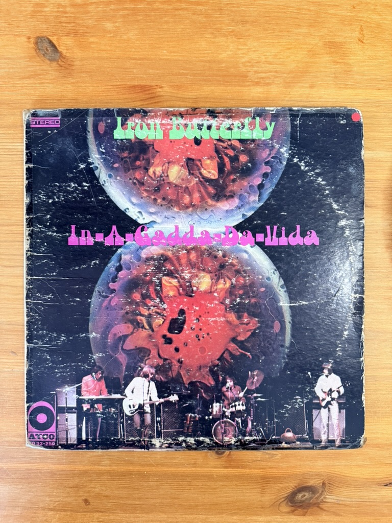 Iron Butterfly Multi Colour Vinyl LP Record In-A-Gadda-Da-Vida VG