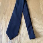 Plain Black Tie - One Size