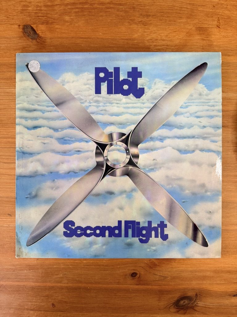 Pilot Blue Second Flight Vinyl LP Album 1975 VG+