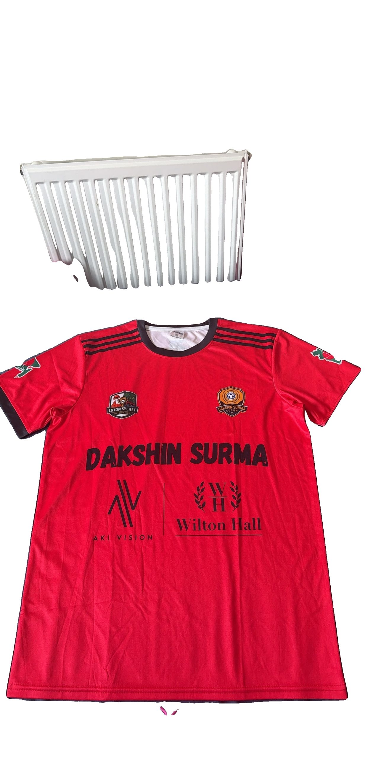Red Dakshin Surma Football Shirt Unbranded Large
