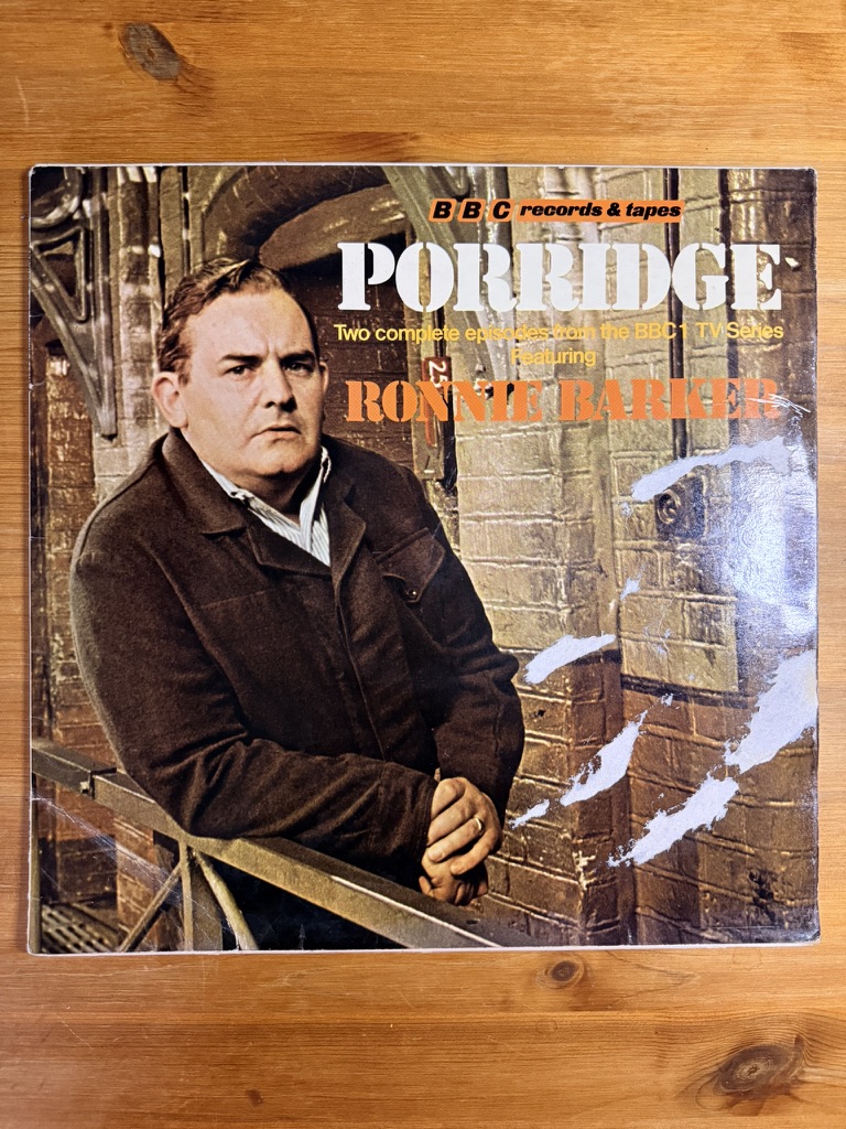 BBC Records Porridge Vinyl Record REB 270 Mono VG
