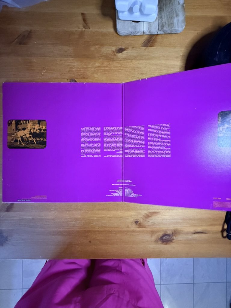 MGM Ben-Hur Volume 1 Vinyl LP Soundtrack Record Gatefold image 3