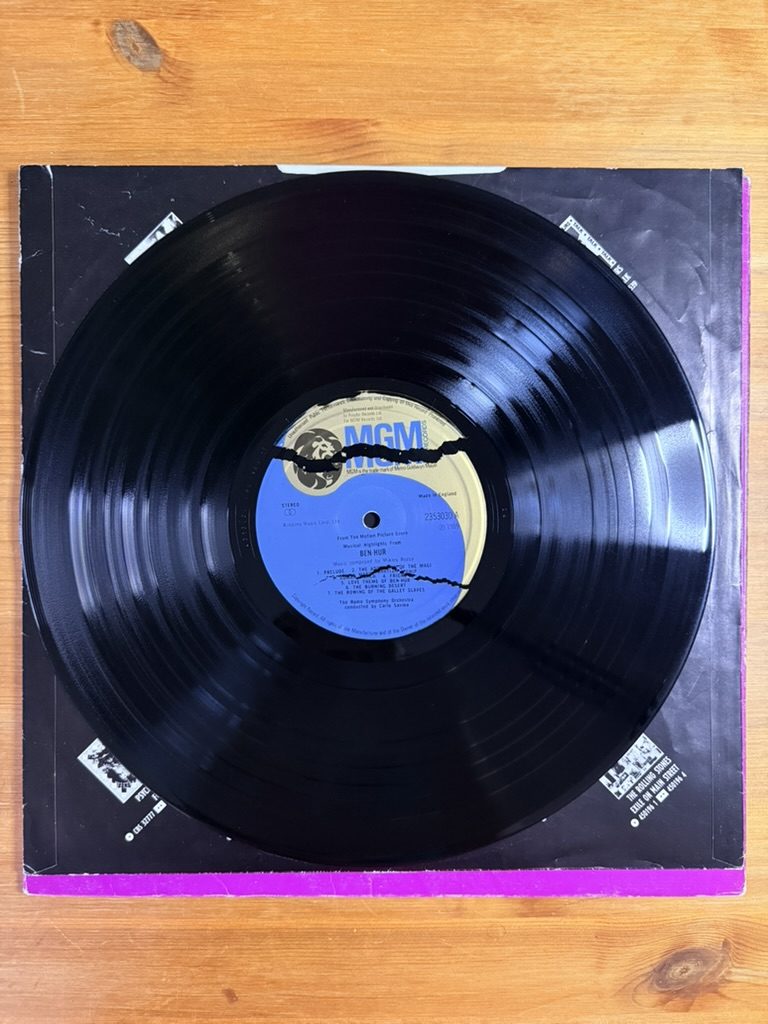 MGM Ben-Hur Volume 1 Vinyl LP Soundtrack Record Gatefold image 4