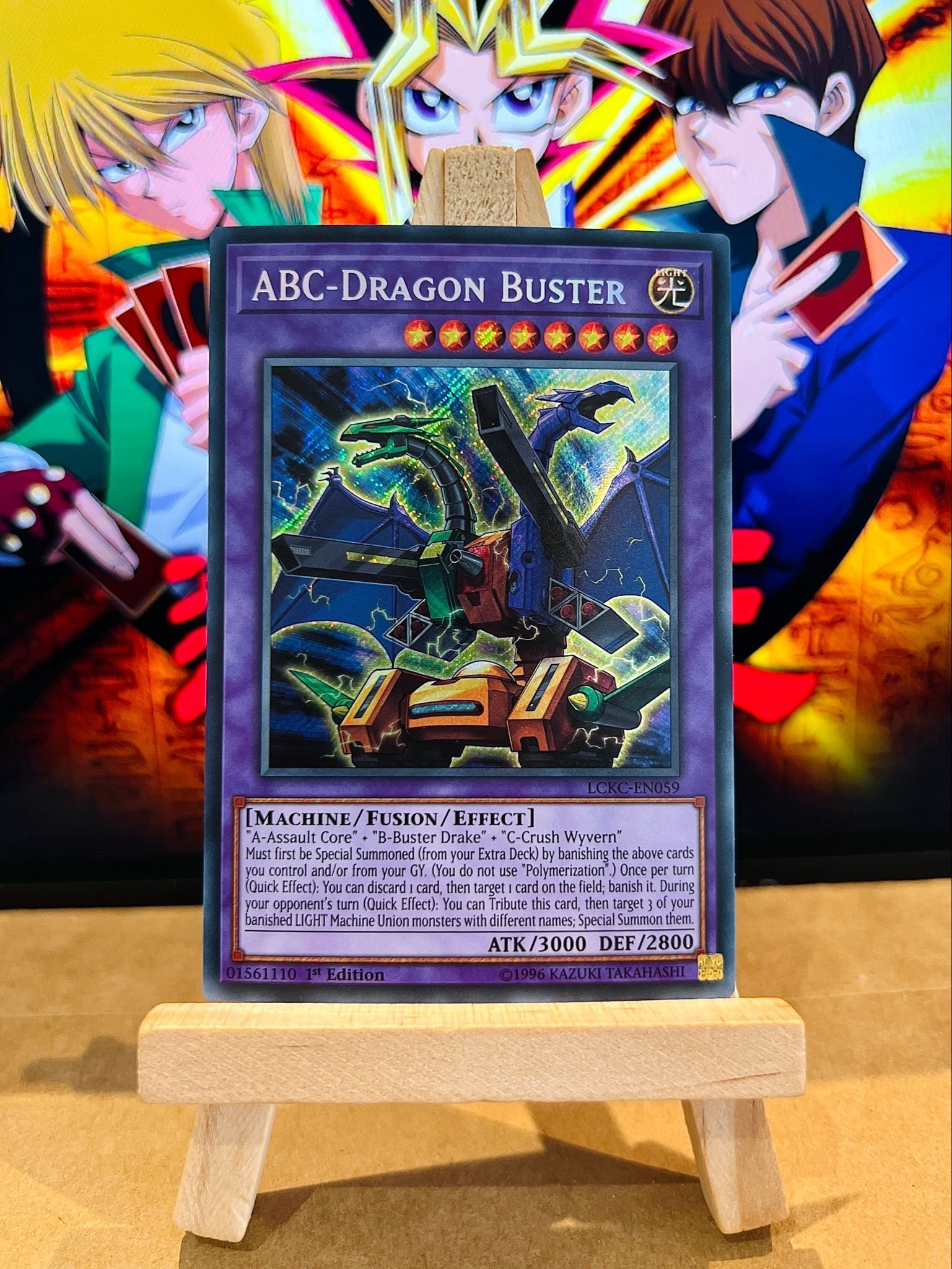 ABC-Dragon Buster | Holo - Secret Rare | 1st Edition | LCKC-EN059 ~ NM