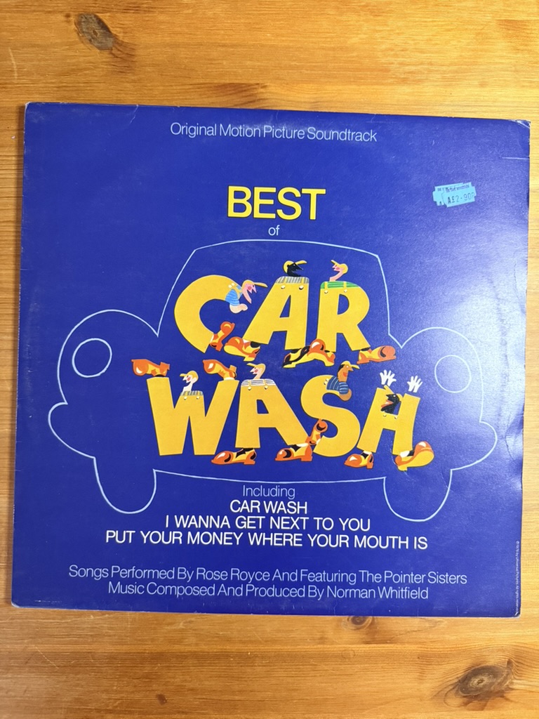 Best of Car Wash Original Motion Picture Soundtrack Vinyl Record VG