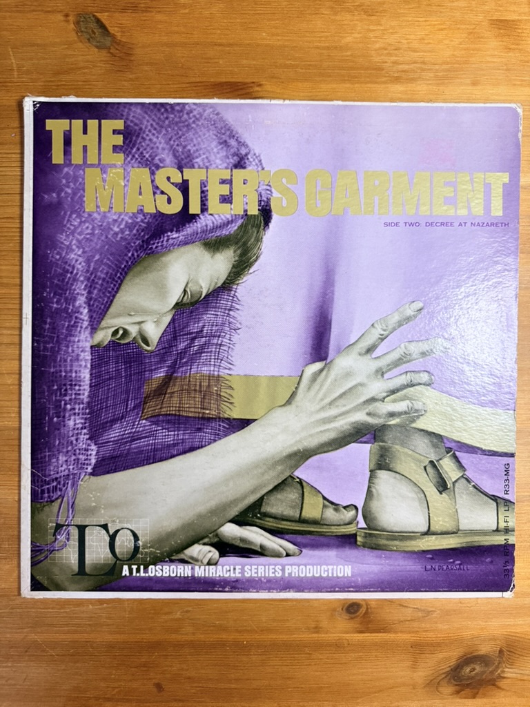 The Master's Garment Miracle Record Album Vinyl LP Christian Gospel VG
