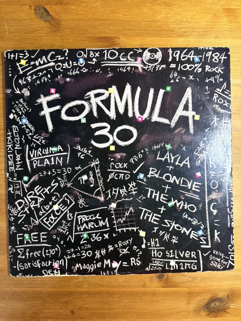 Formula 30 Classic Rock Vinyl LP Album Original Record VG