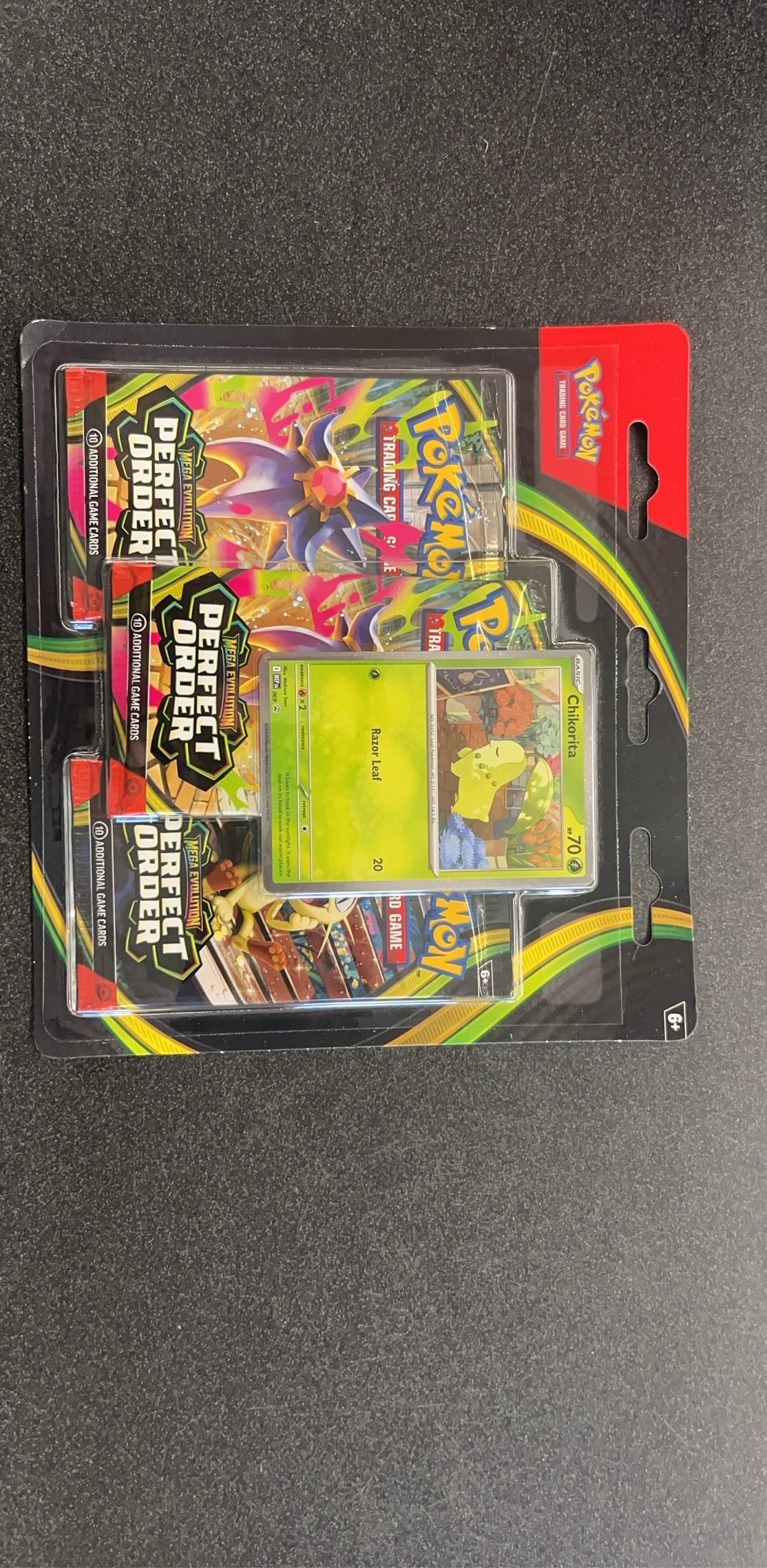 Pokémon Perfect Order Mega Evolution Trading Card Game Pack