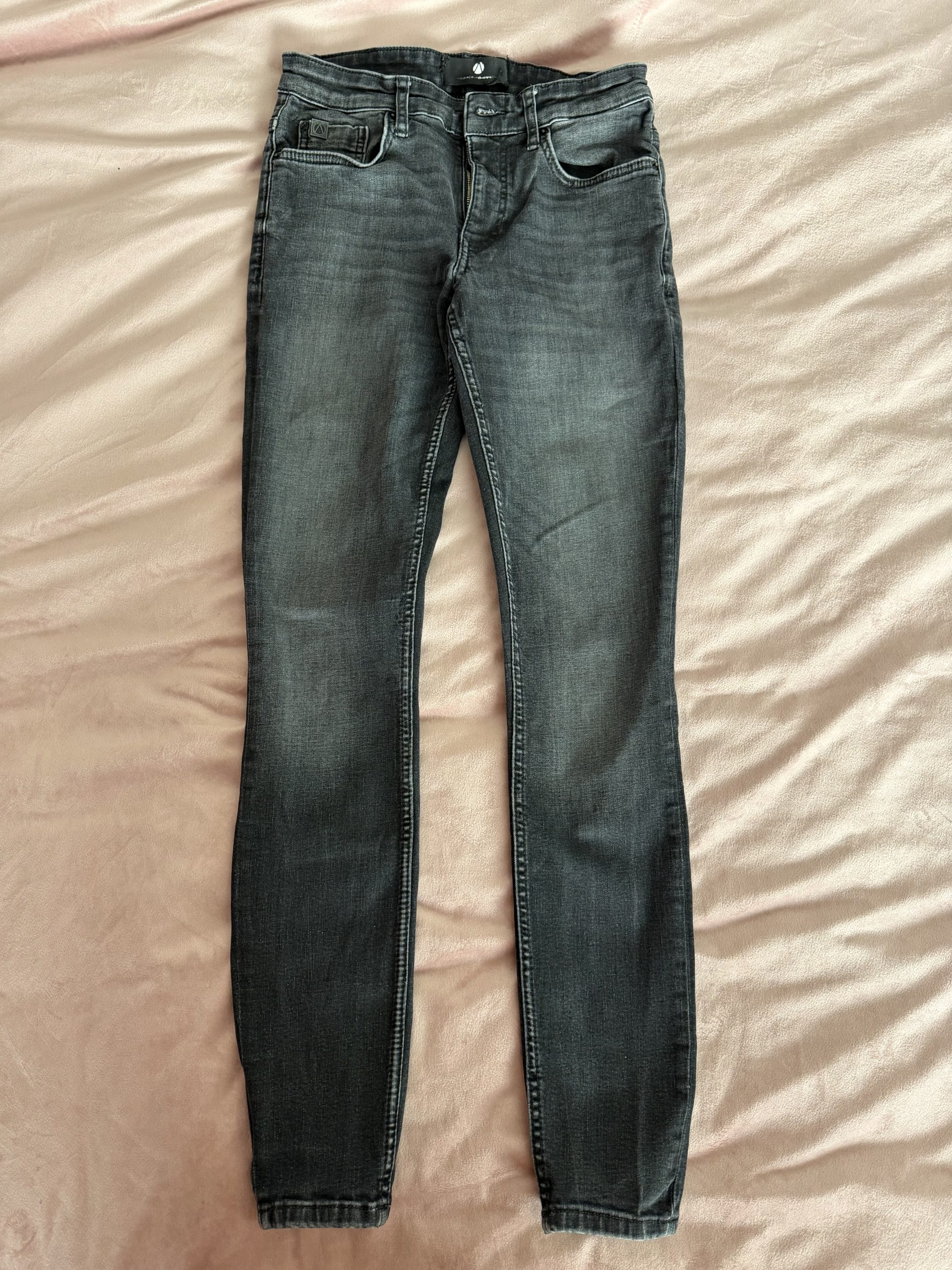 Ashes to Dust Black/Dark Grey Ultra Skinny W29/L32 Jeans