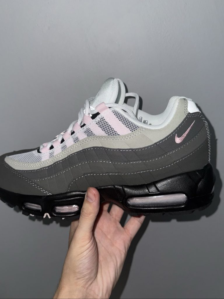 Nike Pink Foam Air Max 95 Sneakers UK 9
