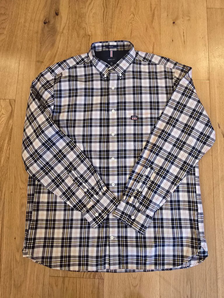 GANT Multi-Colour Checked Shirt 2XL Regular Fit