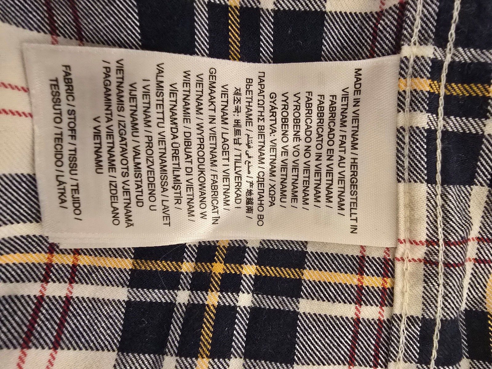 GANT Multi-Colour Checked Shirt 2XL Regular Fit image 5