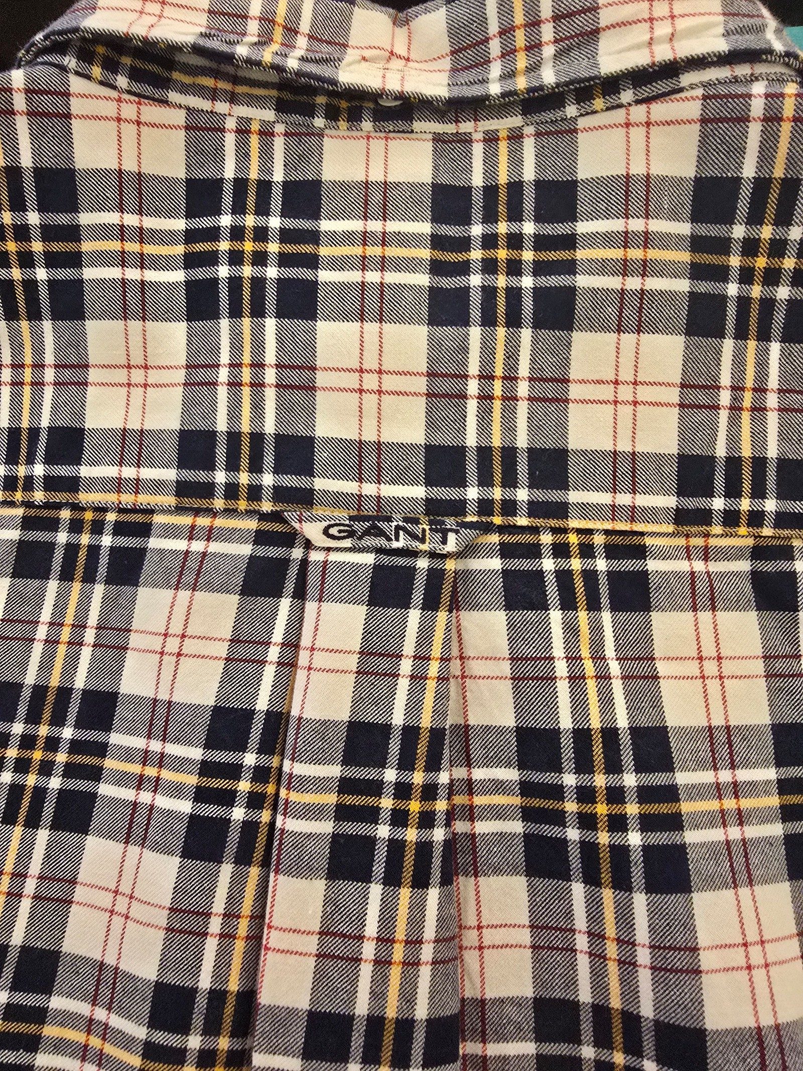 GANT Multi-Colour Checked Shirt 2XL Regular Fit image 7