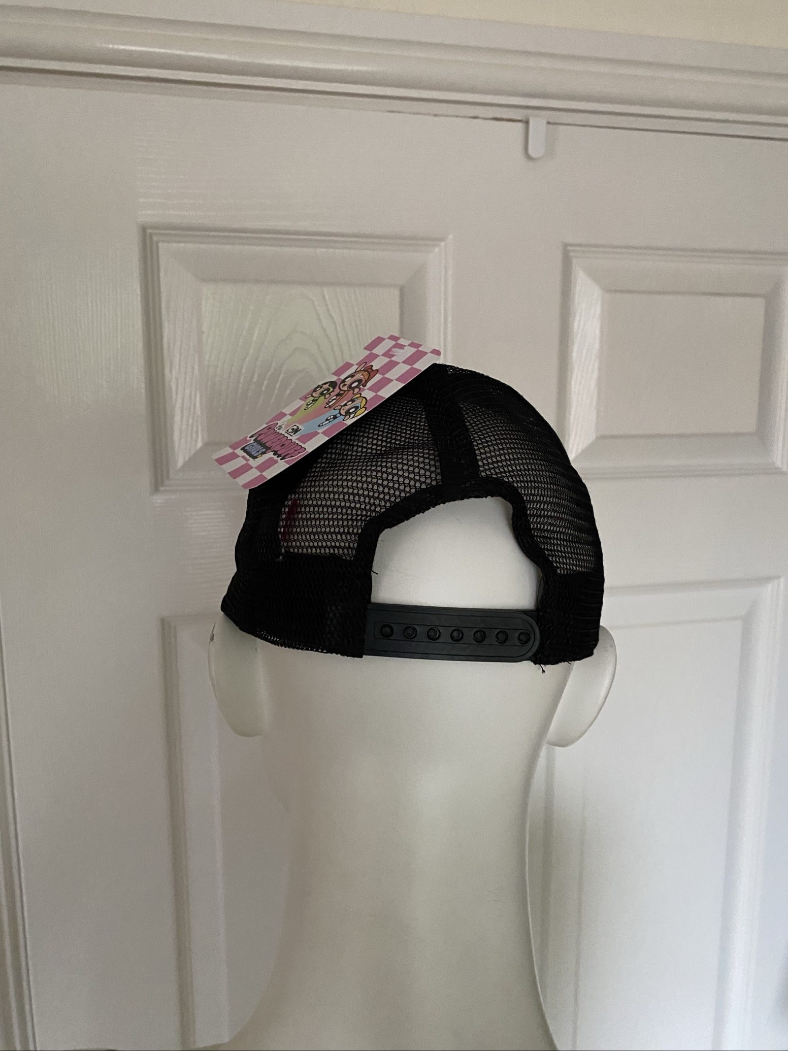 Powerpuff Girls Black Mesh Cap - One Size, BNWT image 4