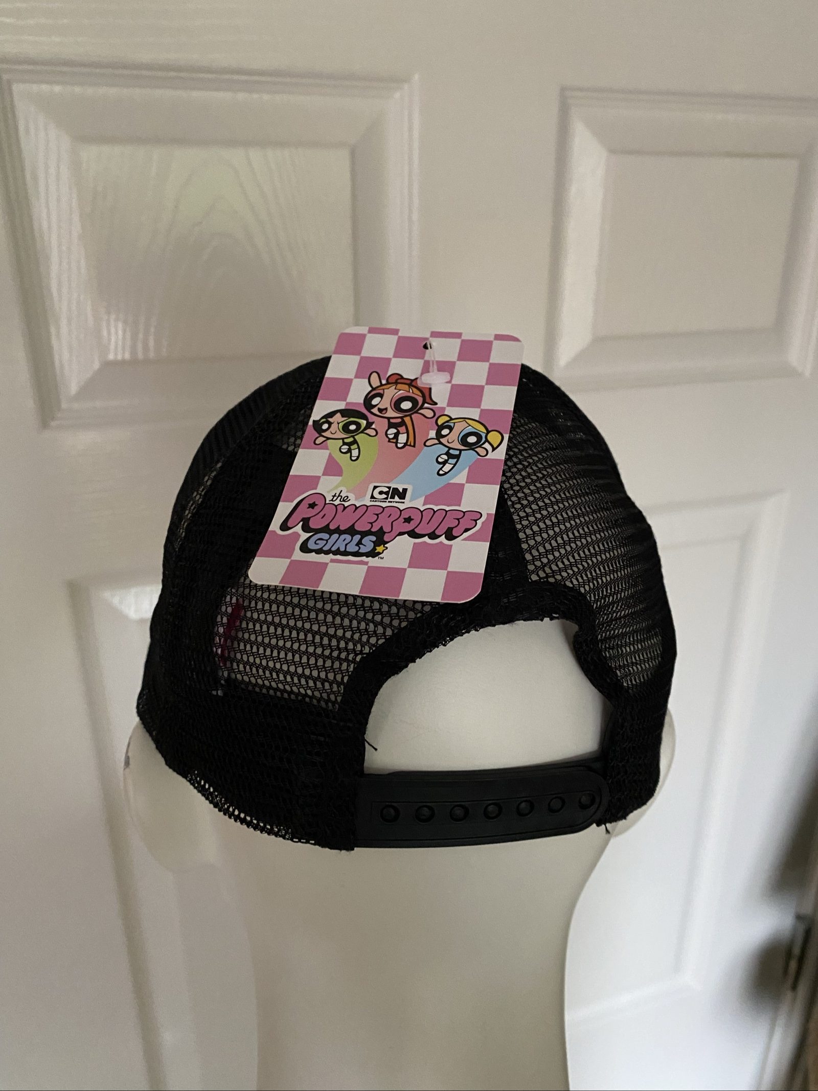 Powerpuff Girls Black Mesh Cap - One Size, BNWT image 5