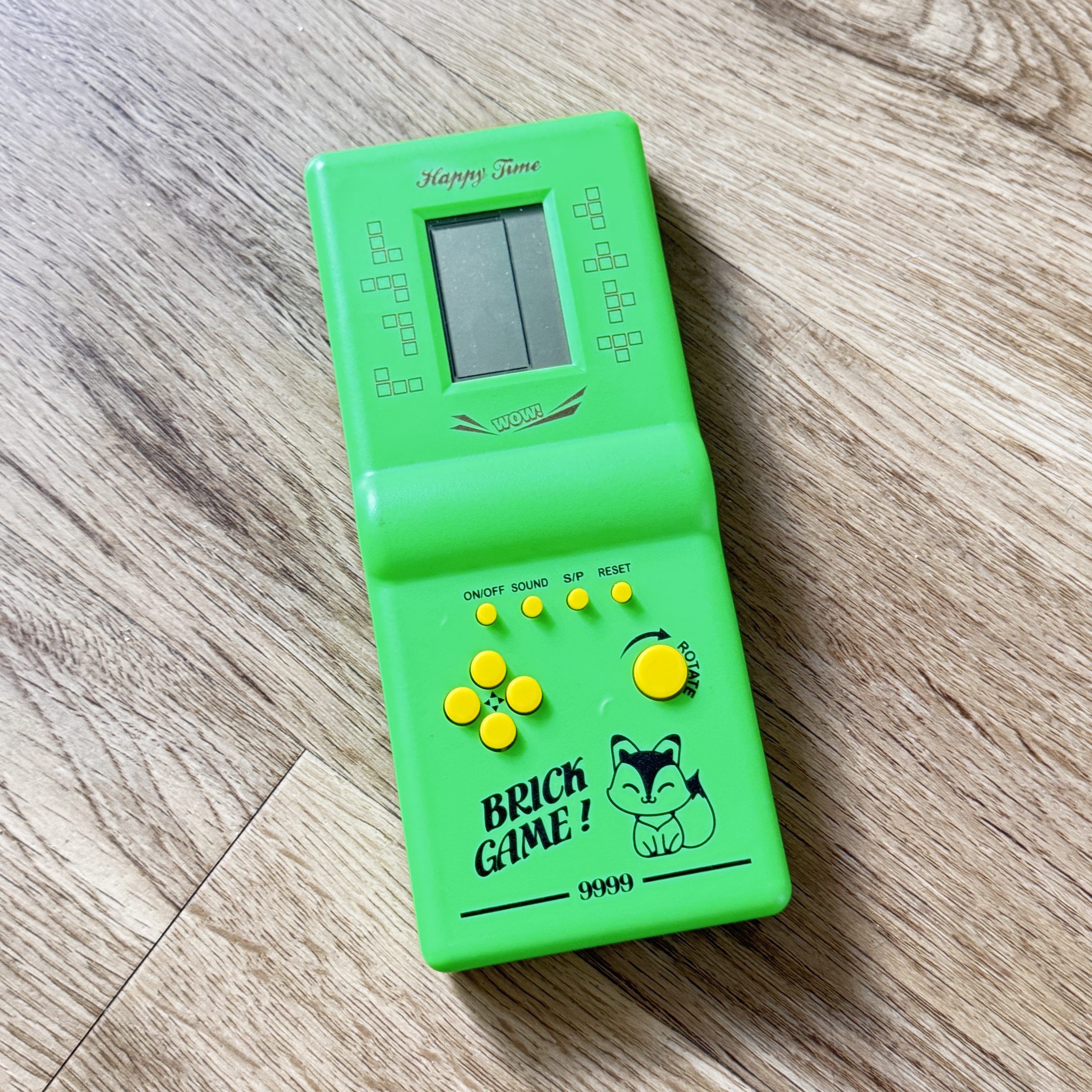 Green Brick Game Handheld Classic Electronic Game