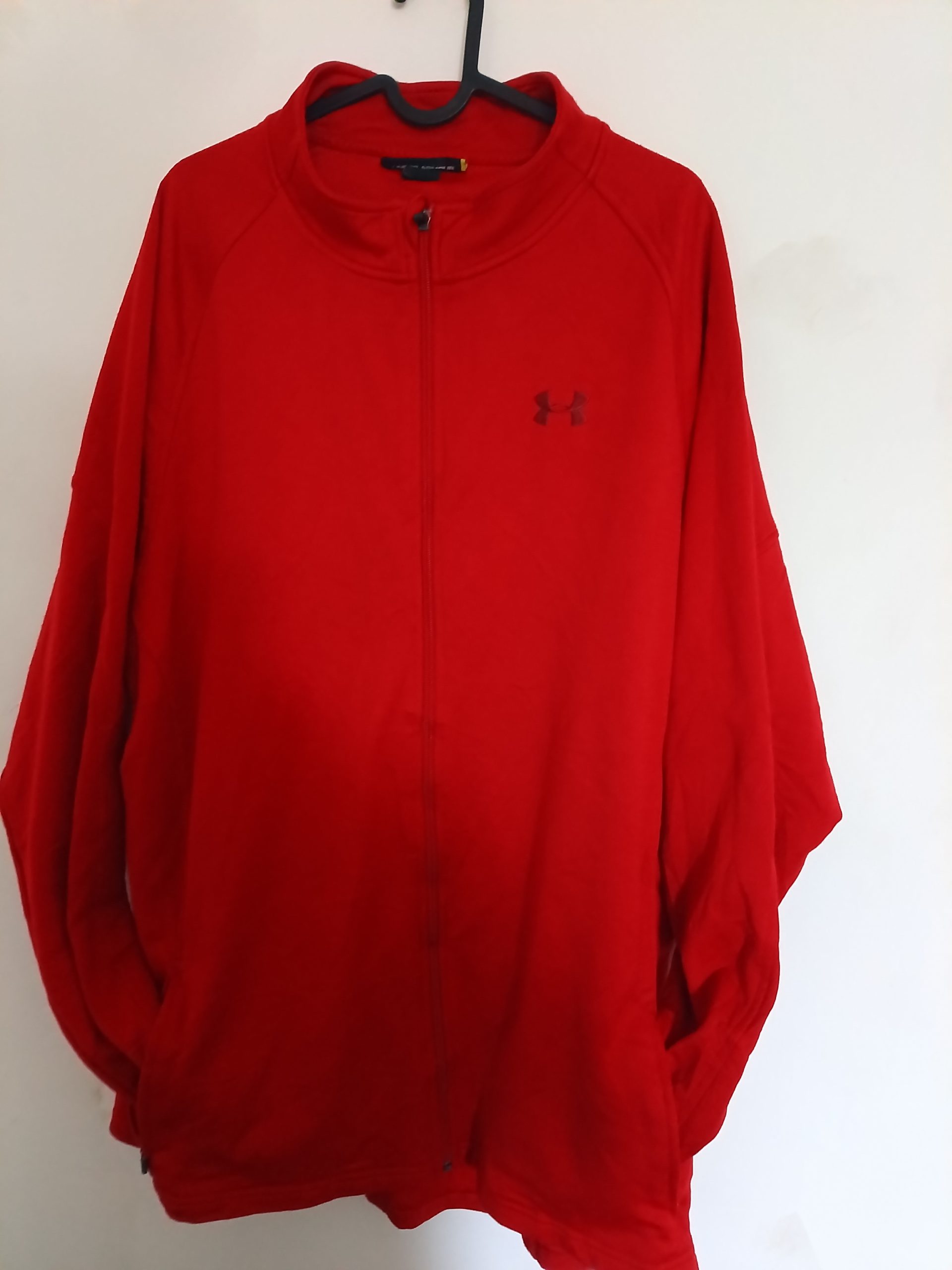 Under Armour Red Full Zip Loose Jacket XXL