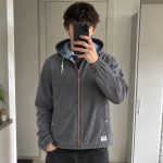 Tom Tailor Denim Grey Hooded Jacket XL