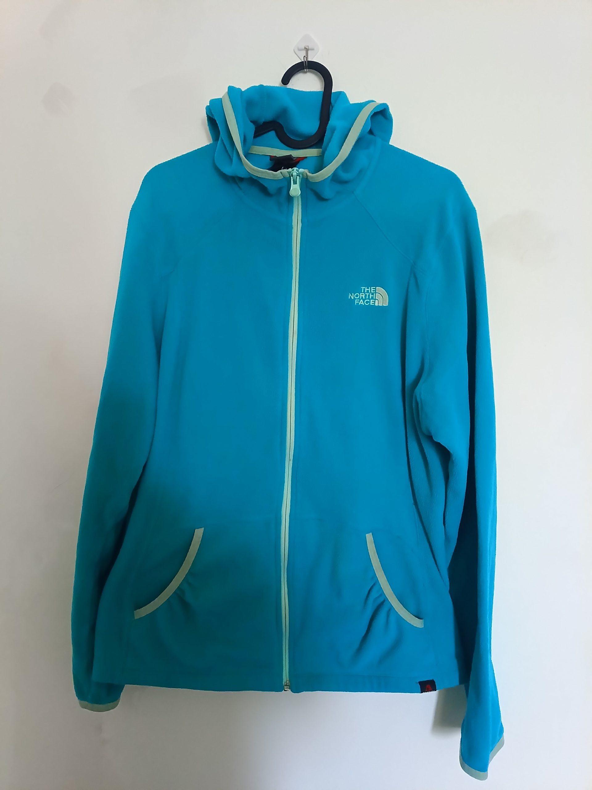 The North Face Turquoise Polartec Fleece Jacket Women XL