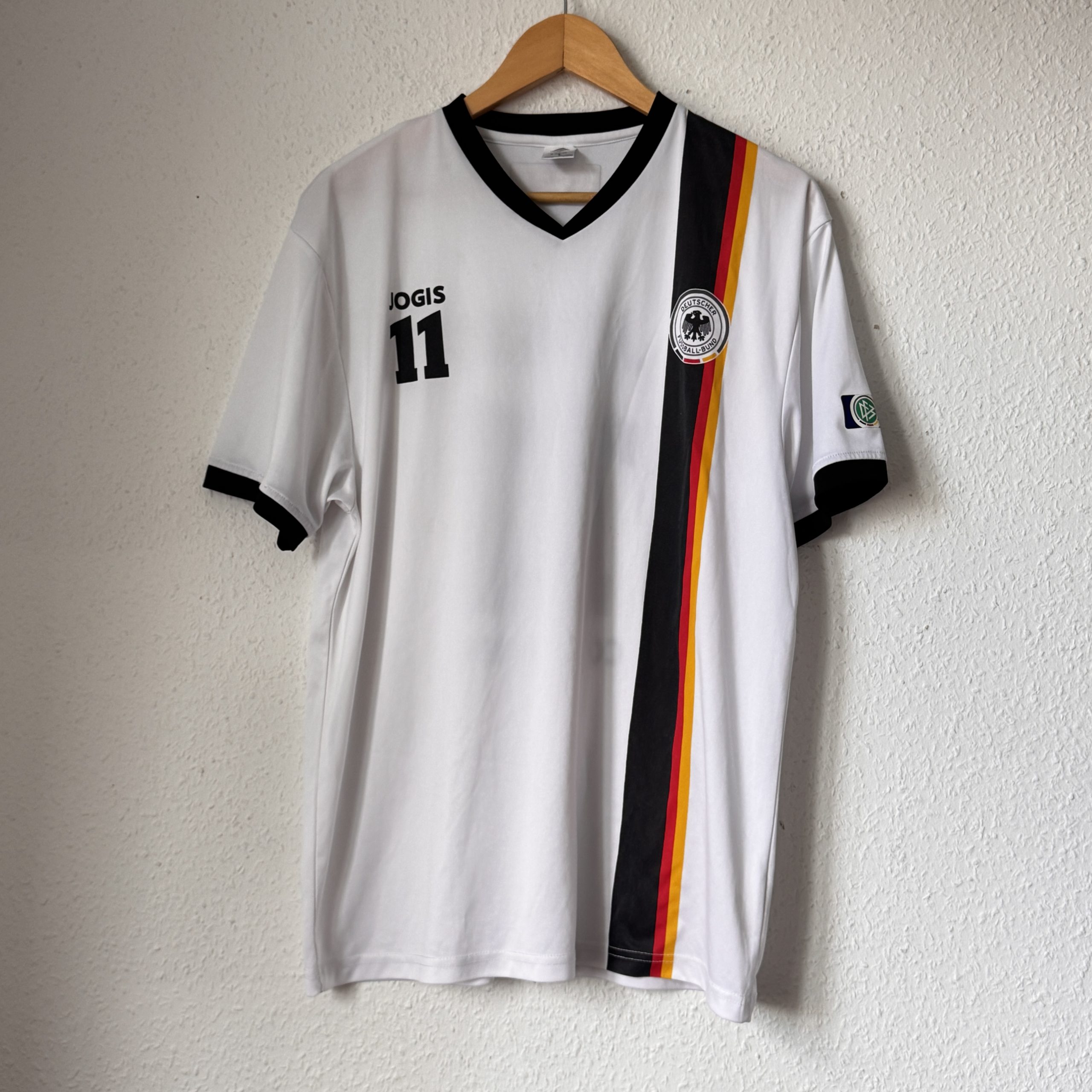 Nivea Germany White Football Shirt Jogis 11 Size L 2800
