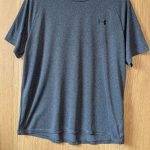 Under Armour Grey Tech T-Shirt Large Moisture Wicking